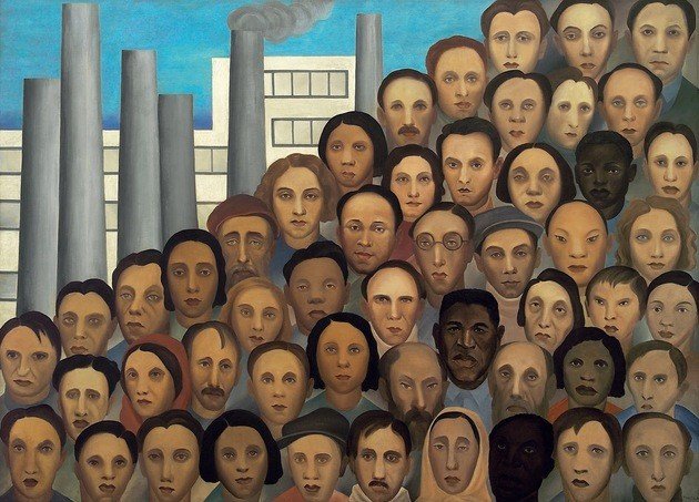 Картината "Работници" на Тарсила до Амарал: значение и исторически контекст