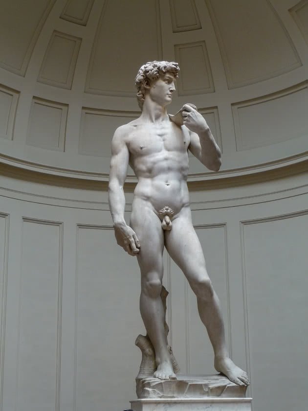 ประติมากรรม David โดย Michelangelo: การวิเคราะห์ผลงาน