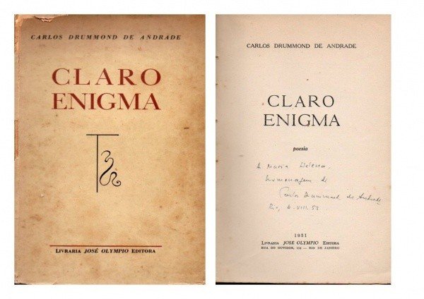 Pirtûka Claro Enigma ji hêla Carlos Drummond de Andrade (kurteyek û çarçoveya dîrokî)